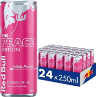 Red Bull Peach Edition 25 cl blik 24 pack