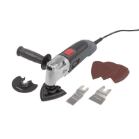 Powerplus POWE80015 Oscillerende Multitool 300 W   6 Snelheidsinstellingen, 2 m Kabel