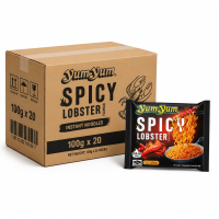 Yum Yum Instant Noedels Pittige Kreeftsmaak 100 g x 20 (Doos)