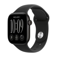 Apple Watch Series 12 GPS 42 mm zwart aluminium kast met zwart sportbandje   S/M