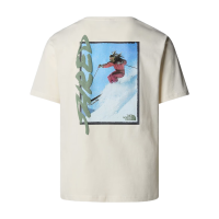 The North Face heren T shirt NF0A8E4E White Dune S