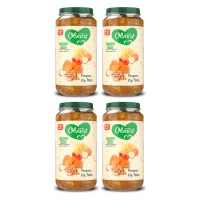 Olvarit Maaltijd 12 maanden+ pompoen kip pasta 250 g * 4