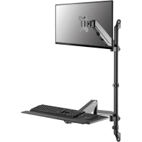 Neomounts WL90 325BL1 Zit sta werkstation wand 17 32