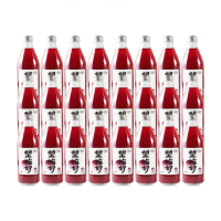 Hao Water Plum Delight (Bayberry Bruisende Vruchtensap) 300 ml x 24 Flessen   Doosverpakking
