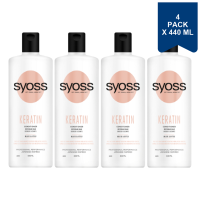 Syoss Keratine Conditioner 440 ml (4 Pack)