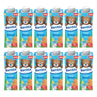 Bambix drinkpap, koekje, 12+ maanden, 3* 4 =12 x 250 ml