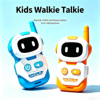 Kinder walkietalkies voor 3 8 jaar   Schattige robotvorm 2 pack met 1000 ft bereik, anti verliesfunctie, helder geluid &éénknopsbellen   Buitencadeau voor kamperen, wandelen & achtertuinplezier