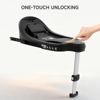 Jovikids Aria i Size ISOFIX basis, reisbasis voor babyautostoeltje voor pasgeborenen groep 0/0+, 40 87 cm, 0 18 maanden
