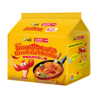 Bai Xiang Dali Jiao noedels met rivierkreeftensmaak 113 g x 5 (5 pack)