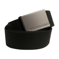 Canvas riem   zwart   one size