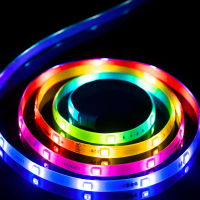 Yeelight LED Lightstrip Pro Extended 1 m – Slimme RGBIC uitbreidbare sfeerlichtstrip, ondersteunt app  en spraakbediening, geschikt voor kamers, tv's, bureaus en gamingomgevingen