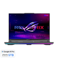ASUS ROG Strix G16 G614FR S5252W 16 inch gaminglaptop – Ryzen 9 9955HX – RTX 5070 Ti – 16GB – 1TB SSD – elektrisch groen – QWERTY toetsenbord