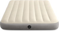 INTEX enkelhoog luchtbed fullmaat   beige, 137 x 191 x 25 cm