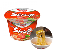 NongShim instant noedels garnalensmaak, grote beker 115 g