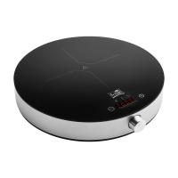 Fritel Inductiekookplaat IP 1266   1 Kookzone   2000 W   Ø 26 cm XL Kookzone   10 Vermogensniveaus   Touchscreen   Rond + Timer