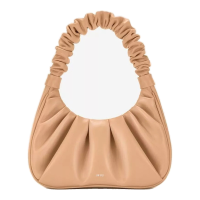 JW PEI Gabbi Gerimpelde Hobo Handtas – Warm Beige
