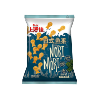 Oishi Japanse viskoekjes (zeewiersmaak) 80 g