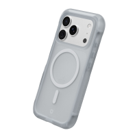RHINOSHIELD MagSafe hoesje voor iPhone 17 Pro, AirX, Ultra gebogen en meerlaagse bescherming met valbescherming van militaire kwaliteit, Duurzaamheid, 100% recyclebaar, Magnetisch grijs