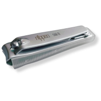 NIPPES Solingen Nagelknipper 556B | wit, voor sterke en stevige nagels, voor pedicure en manicure, roestvrij, makkelijk schoon te maken, ergonomisch, duurzaam