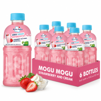 MoGu MoGu Zero Creamsoda Strawberry 320ml*6
