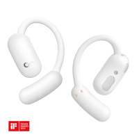Soundcore AeroFit 2, draadloze open ear hoofdtelefoon voor bellen, muziek, sport en dagelijks gebruik   wit