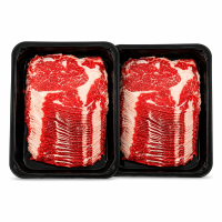 Dun gesneden rib eye rundvlees voor hotpot (1,2 mm) – 2 x 500 g