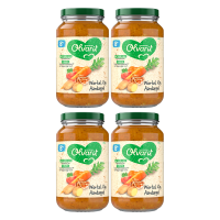 Olvarit Maaltijd 8 maanden+ wortel kip aardappel 200 g * 4