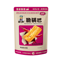 【Terug naar school】 Wo Long knapperige rijstcrackers (zielstelen pittige smaak) 208 g