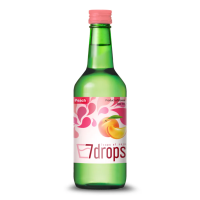 7DROPS Soju Perzik, alcoholpercentage 12%, 360 ml
