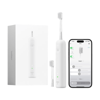Laifen Wave Special editie elektrische tandenborstel   oscillerende & vibrerende sonische tandenborstel voor volwassenen met app en 2 opzetborstels (wit)