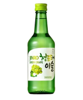 Jinro Chamisul Groene Druif ABV 13,0% 350 ml Koreaanse Soju (groene druivensmaak)