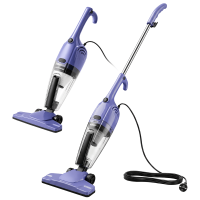 Ochama bekabelde 2 in 1 steelstofzuiger, 550W hoge zuigkracht, 0,5L zichtbare stofbak, slanke en lichte handstofzuiger, 4,5m netsnoer, ideaal voor huishouden met huisdieren en kleine ruimtes