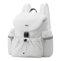 Beneunder ruimtebesparende tas LC01a   Zilvergrijs   F (Eén maat)