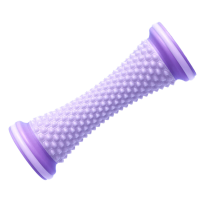SPORTSOUL Voetmassage roller, Ontspanningstool voor pijnlijke voeten & verlichting van de voetzool, 15,5 cm * 7 cm, paars, 1 stuk