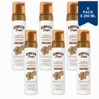 Hawaiian Tropic Zelfbruinende Schuim Donker 200 ml (6 Pack)