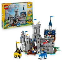 LEGO Creator 31168 Middeleeuws kasteel met ridders te paard