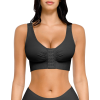 Feelingirl compressie bh naastapgeruit XL zwart