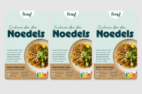 Freasy Sichuan Dan Dan noedels 3 x 500 g