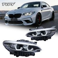 TYPY LED koplampen voor BMW 2 serie F22/F87, 2014 2019, upgrade van xenon naar LED met DRL en dynamische richtingaanwijzer, autoaccessoires