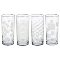 Secret de Gourmet Glazen Set van 4 Toni'eau Hoge Tumblers   48 cl