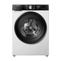 Hisense WD3S9043BW3 Vrijstaande was droogcombinatie   9 kg wascapaciteit, 6 kg droogcapaciteit   Centrifugeersnelheid 1400 rpm   Wit
