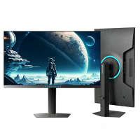 【Gratis monitorlamp】 THUNDEROBOT 24,5 inch Full HD 320 Hz hoge verversingssnelheid 450 nits hoge helderheid opklapbaar en draaibaar professionele e sports gaming monitor CF25F300L
