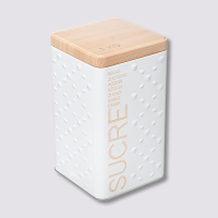 5Five Scandinavische Suikeropslagdoos   10,6 x 10,6 x 18,4 cm, Blik