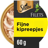 Sheba Filets kipfilet stukjes in saus kattenvoer 60 g