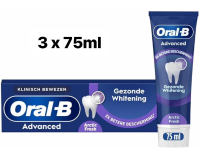 Oral B tandpasta professionele witmakende gezonde arctische frisse aroma zoete pepermunt 3 x 75 ml