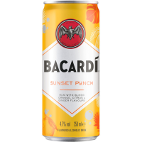 Bacardi Sunset Punch   250 ml