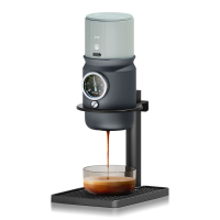STARSEEKER Super58 Draagbare Espressomachine, Klein voor Huisgebruik, Elektrisch, Geschikt voor Kantoor en Outdoor Kamperen Grijs