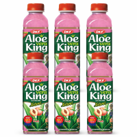 OKF aloë vera drank perzik 500 ml x 6