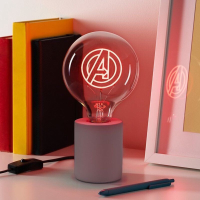 Paladone Marvel Avengers E27 LED Neon Lamp   Multi, 18 x 13 x 13 cm