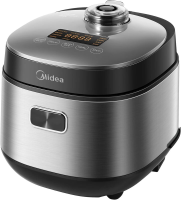 Midea rijstkoker met 9 functies, 2 l, 4 kopjes, voor 1 3 personen, geavanceerde verwarmingstechnologie, snelle rijst in 30 min, antiaanbaklaag, 24 uur warmhouden en timer   inzetstuk voor stoomkoker, kleine rijstkoker